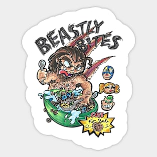 BEASTLY BITES Sticker